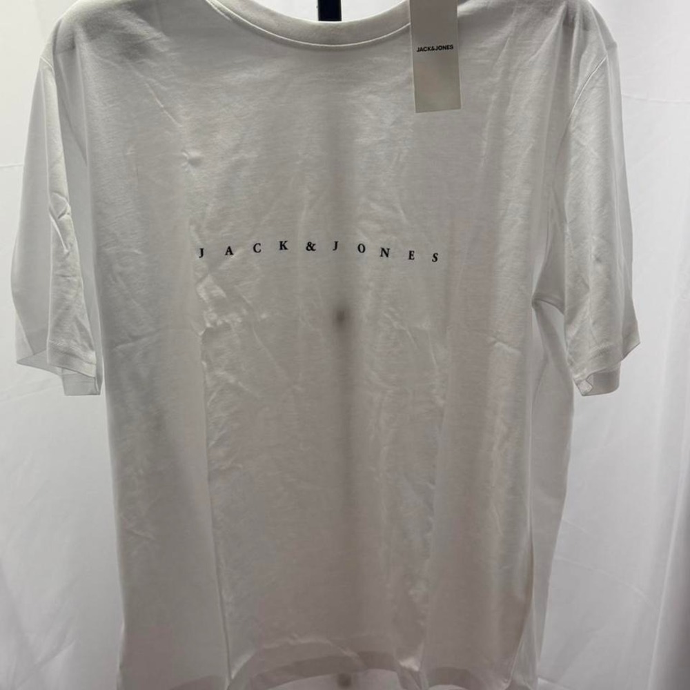 Jack & Jones white t-shirt Size XL #menswear #basics